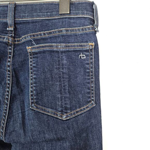 RAG & BONE 10 Inch High Rise Skinny Medium Wash Stretchy Modern Women's Jeans 27 - Picture 5 of 7